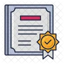 Contrato Social Artigos Certificado Icon