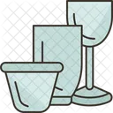 Artigos de vidro  Icon