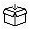 Schachtel Karton Paket Symbol
