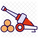 Artilleria Canon Arma Icono