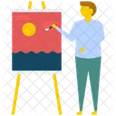 Artist Canvas Art Icon
