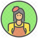 Artist Girl Female Icon