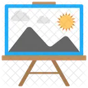 Artist Canvas  Icon