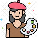 Artist Female  Icon