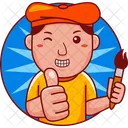Artist Art Drawing Icon