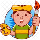 Artist Art Drawing Icon