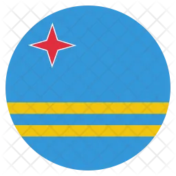 Aruba Flag Icono