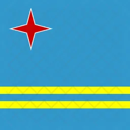 Aruba Flag Icono