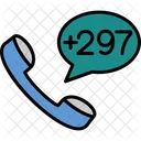 Aruba Dial Code  Icon
