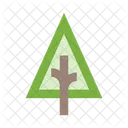 Arvore Triangular Icon