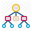 Arvore De Decisao Inteligencia Artificial IA Ícone