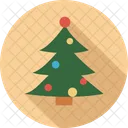 Arvore Papai Noel Neve Icon