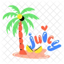 Árvore de praia  Ícone