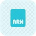Arw File Arw File Format Icône