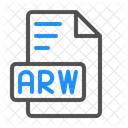 Arw sony alpha raw image file  Icon