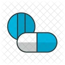 Arzneimittelkapseln Und Pillen Tabletten Toxin Symbol