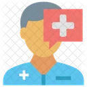 Krankenpfleger Arzt Krankenschwester Symbol