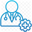 Arzt Krankenhaus Patient Symbol
