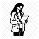 Arzt Gynakologe Praktischer Arzt Symbol