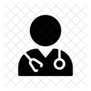 Arzt Stethoskop Mann Symbol