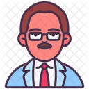 Arzt Avatar Mannlich Symbol