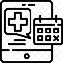 Arzt Termin Kalender Symbol
