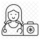 Arztin Arzt Chirurgin Symbol