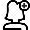 Krankenschwester Symbol