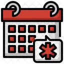 Arzttermin Termin Kalender Symbol