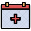 Medizinischer Termin Termin Kalender Symbol