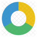 Torta Grafico Relatorio Ícone
