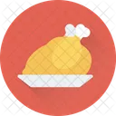 Asado Pollo Alimentos Icon