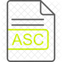 Asc File Format アイコン