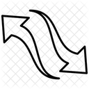 Ascending Arrow  Icon