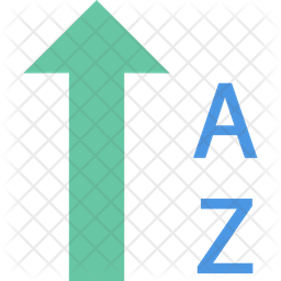 Ascending Sort Icon - Download in Flat Style