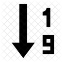 Ascending sort  Icon