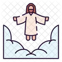 Ascensao Jesus Deus Ícone