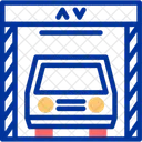 Ascensor En Estacionamiento Ascensor De Estacionamiento Transporte Vertical Icono