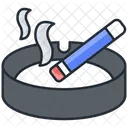 Aschenbecher  Symbol