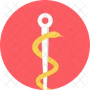 Asclepious Health Symbol Icône
