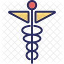 Asclepius Rod Medical Sign Healthcare Icon