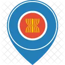 Asean Flag World Icon