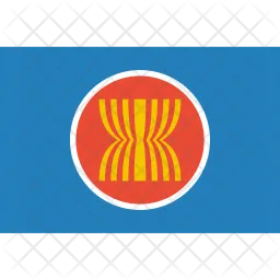 Asean Flag Icon