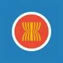 Asean Flagge Welt Symbol