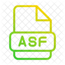 Asf Datei Dokument Symbol