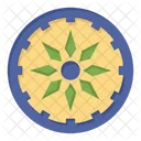 Ashoka Chakra Chakra Circle Icon