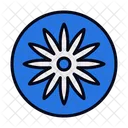 Ashoka Chakra Icon