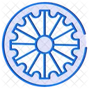 Ashoka Charkha Ashoka India Icon
