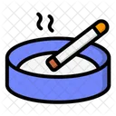 Ashtray Smoking Area Cigarette Icon