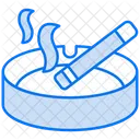 Ashtray Cigarette Smoking Icon